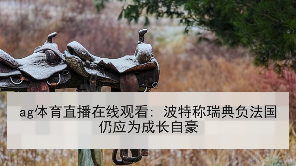 ag体育直播在线观看: 波特称瑞典负法国仍应为成长自豪